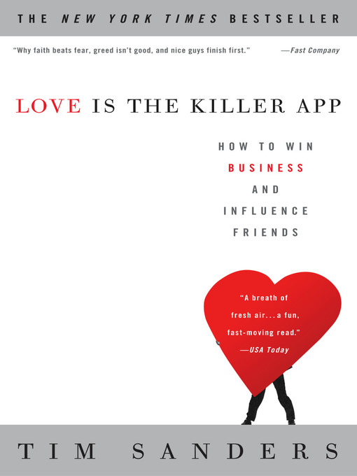 Title details for Love Is the Killer App by Tim Sanders - Wait list